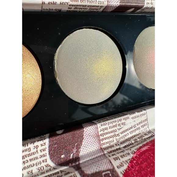 Pat McGrath Sublime Skin Highlighting Trio Palette 3x Highlighters Pink Gold + - Picture 8 of 16